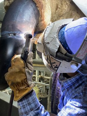 Water Pipe Welding